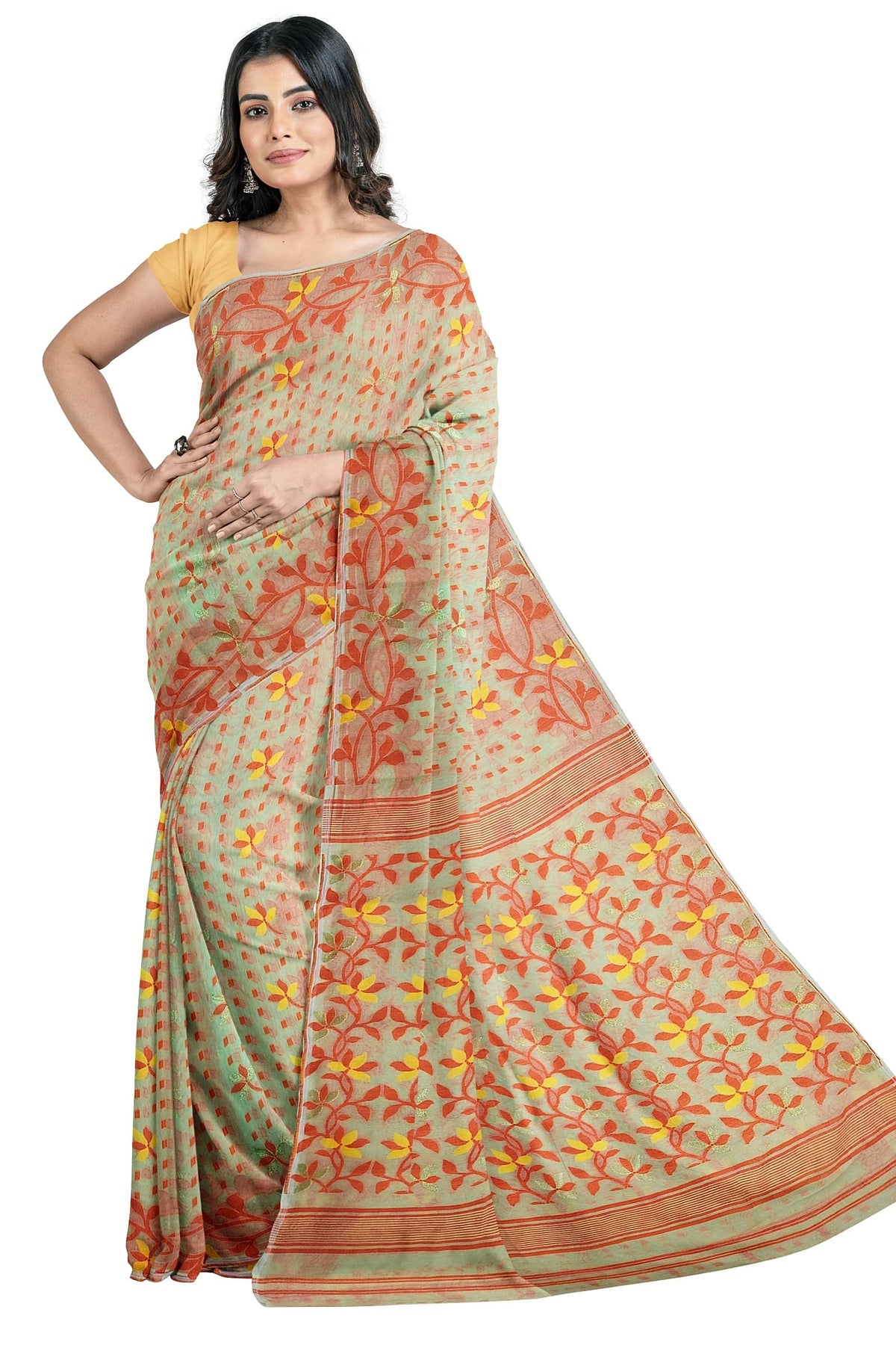 Vasthrlay Traditional Saree in Classic with refined handloom ethnic appeal