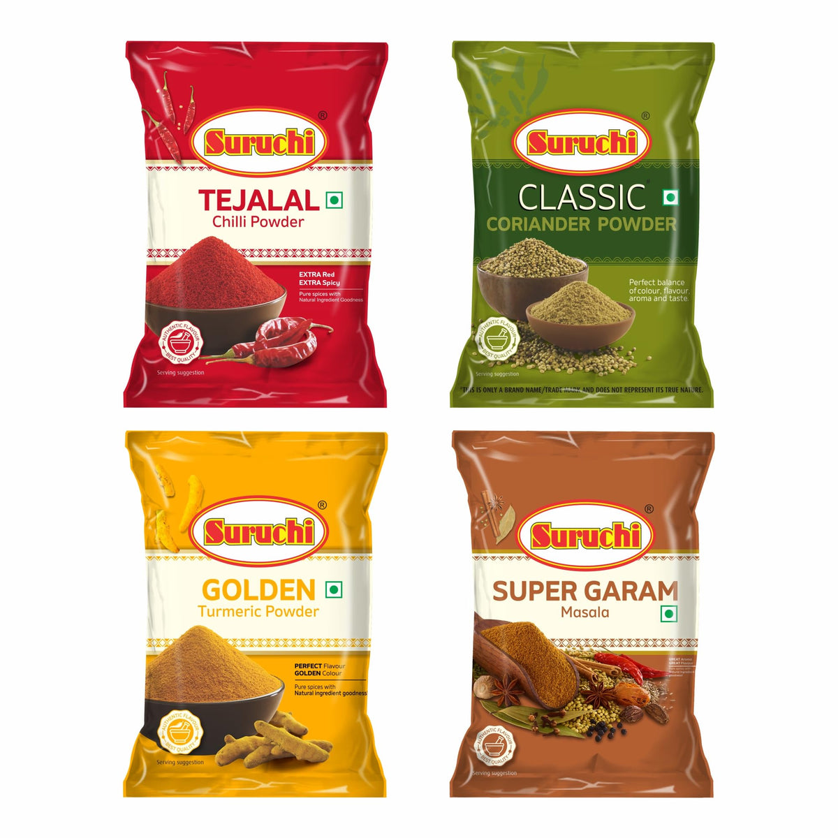 Suruchi Special Spice Combo Pack Tejalal Red Chilli Powder – PUSHMYCART