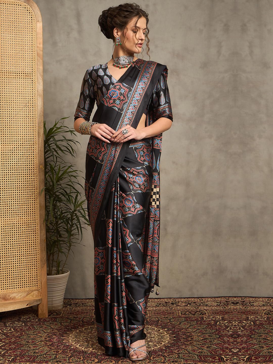 Vasthrlay Ethnic Ethnic Wear with printed design