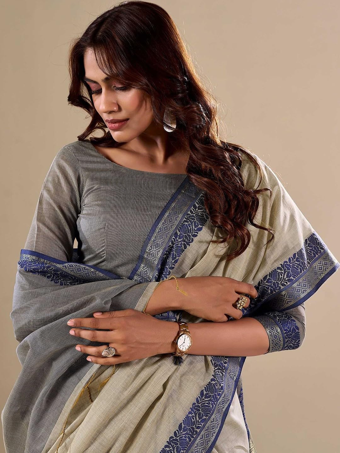 Vasthrlay Classic Traditional Saree for wedding and party wear styling