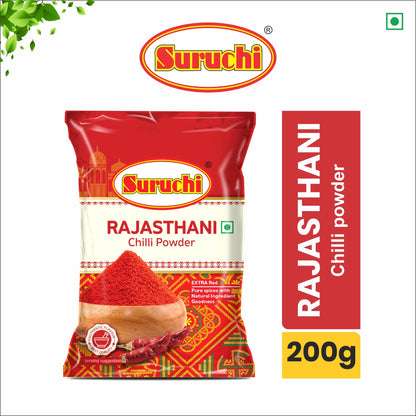 Suruchi Rajasthani Chilli Powder 200g Spicy Red Chilly