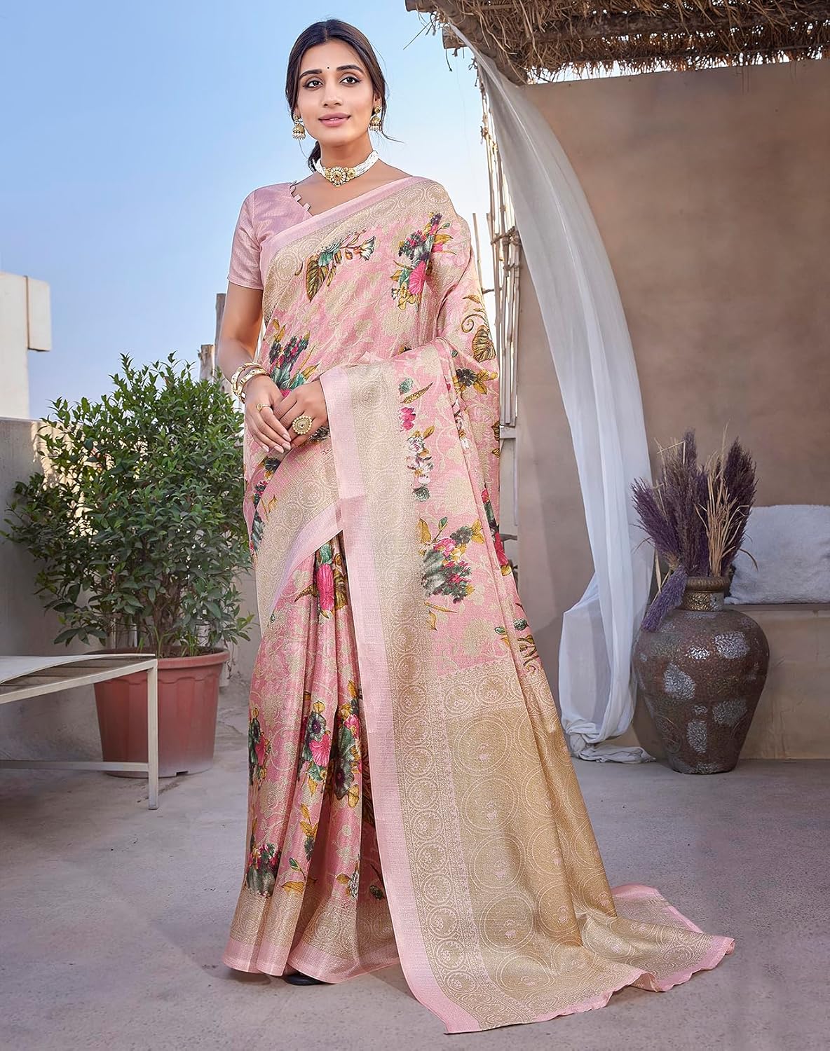 Vasthrlay Printed Ethnic Wear with refined ethnic appeal