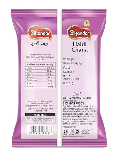 Sikandar Roasted Haldi Chana Pack of 2