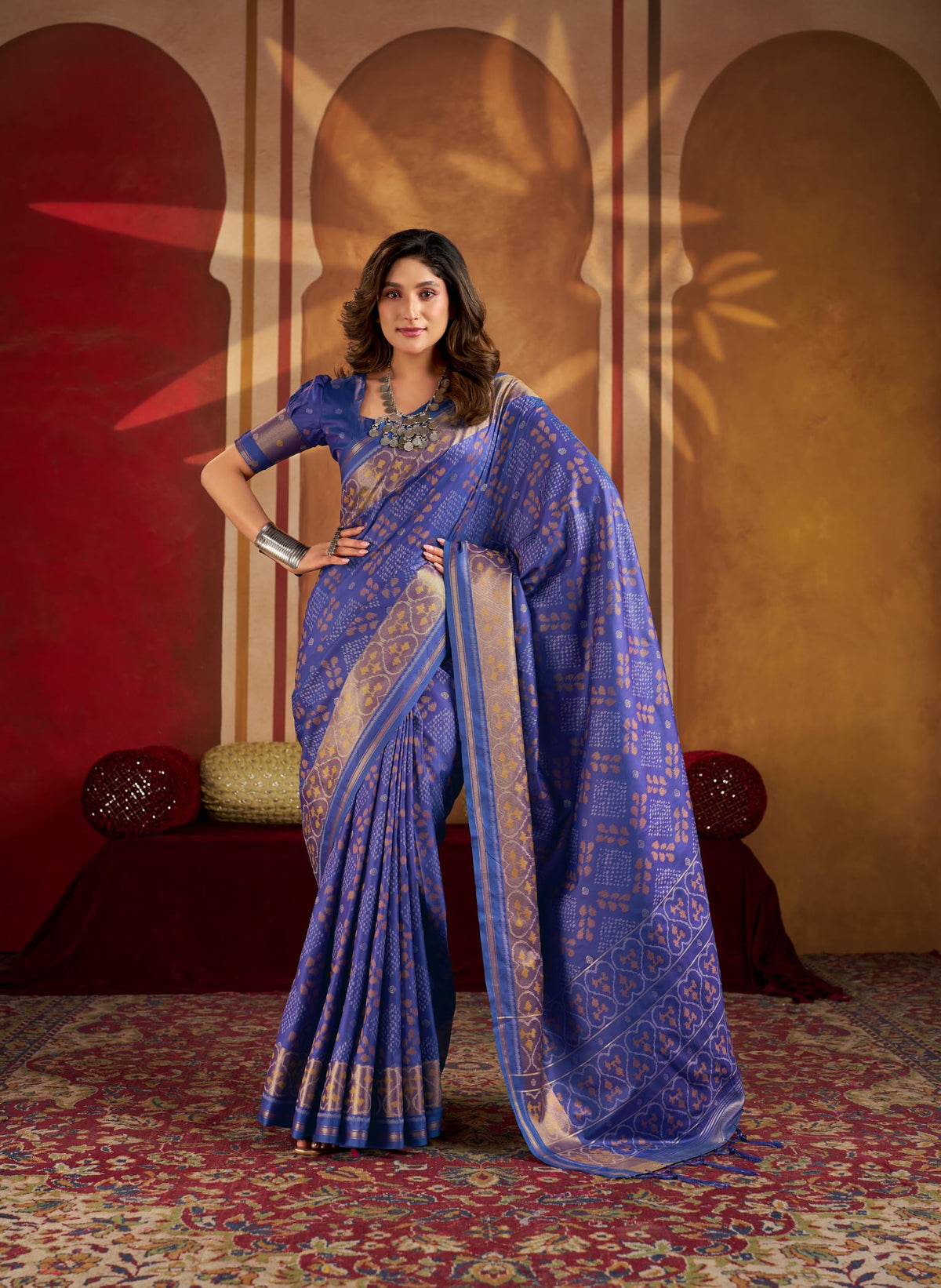 Vasthrlay Classic Traditional Saree with elegant kanjivaram styling