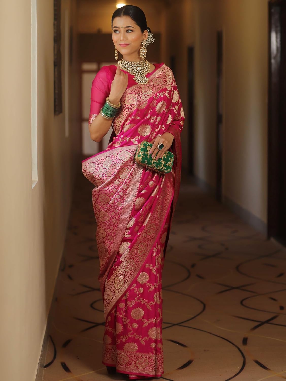 Vasthrlay Traditional Saree with refined ethnic appeal