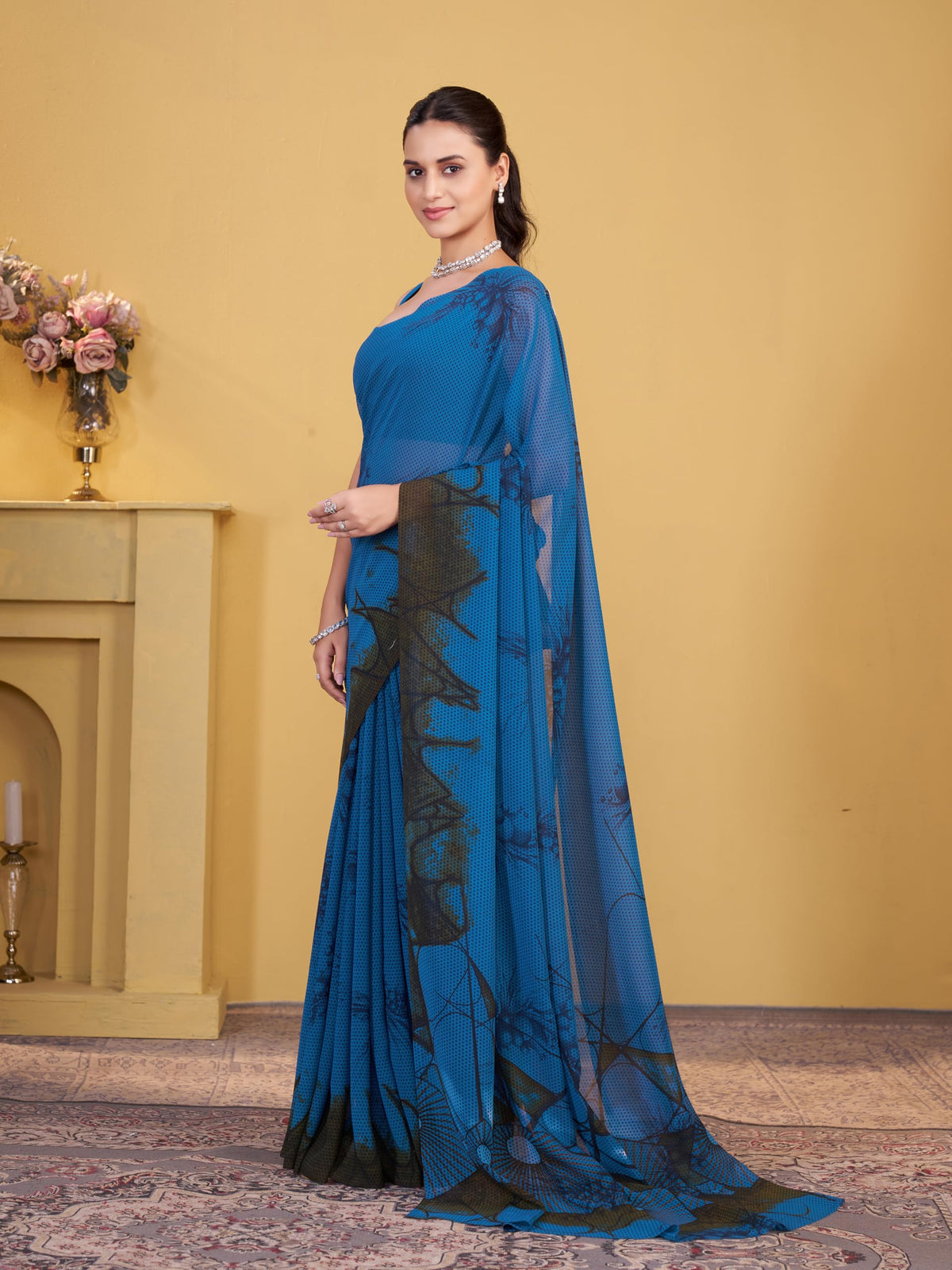 Vasthrlay Classic Traditional Saree for wedding and party wear styling