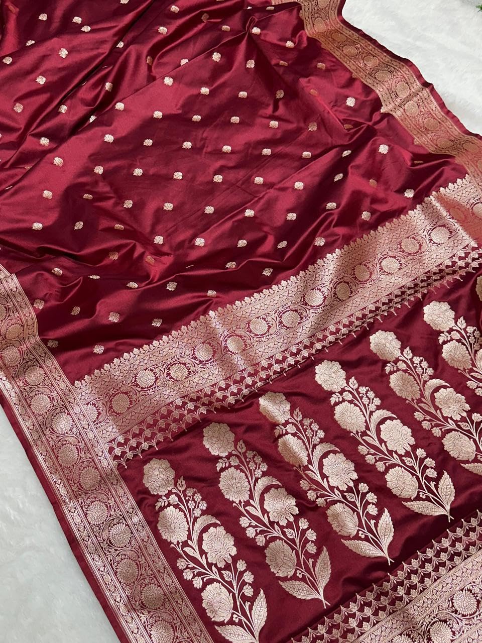 Vasthrlay Classic Border Saree with elegant Banarasi styling