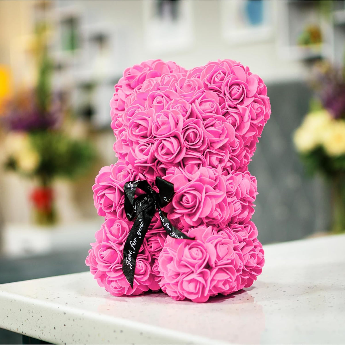Rose Teddy Bear on Every Flower Bear