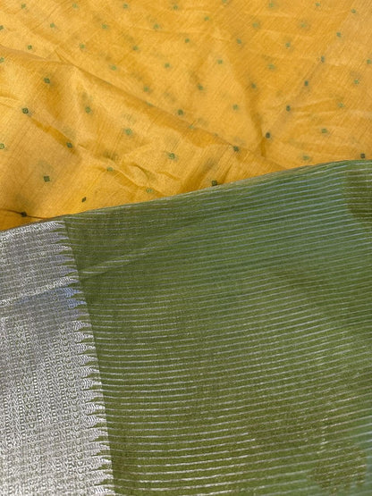 Vasthrlay Tussar Classic Saree with decorative Traditional design