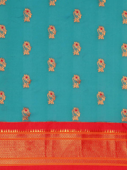 Vasthrlay Traditional Saree in Bottle with refined silk ethnic appeal