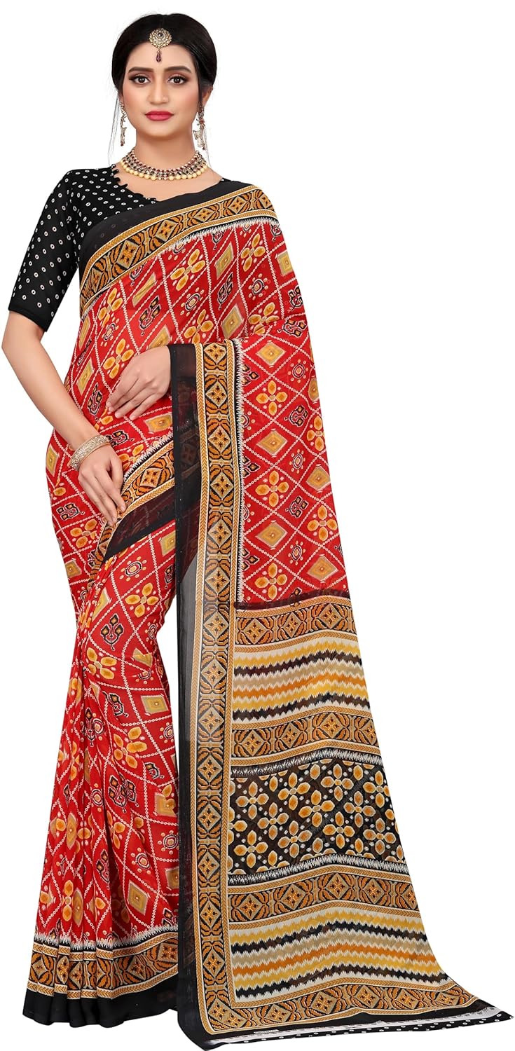 Vasthrlay Classic Georgette Traditional Ethnic Wear for festive occasions