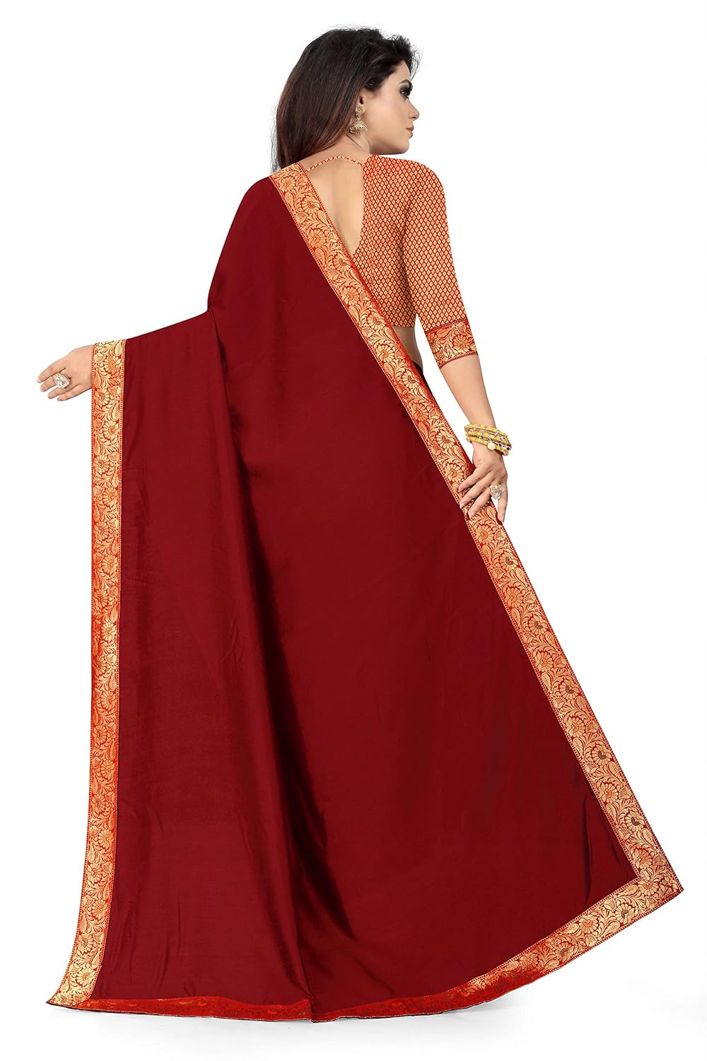 Vasthrlay Classic Traditional Saree for wedding and party wear styling