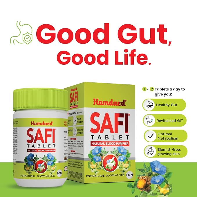 Hamdard Safi Tablet for Healthy & Glowing Skin
