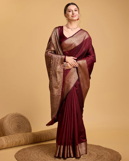 Vasthrlay Classic Traditional Saree for wedding and party wear styling