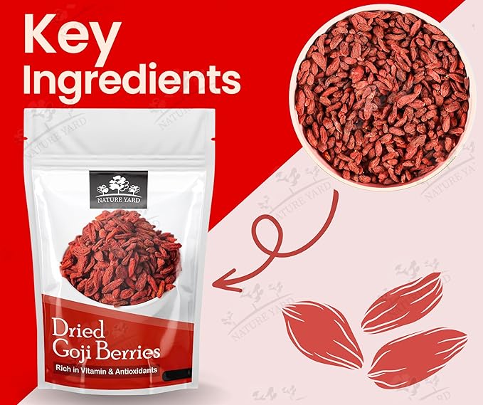Nature Yard Organic Goji Berry Dry Fruit - PUSHMYCART