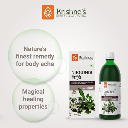 Krishna'S Herbal & Ayurveda Nirgundi Juice 