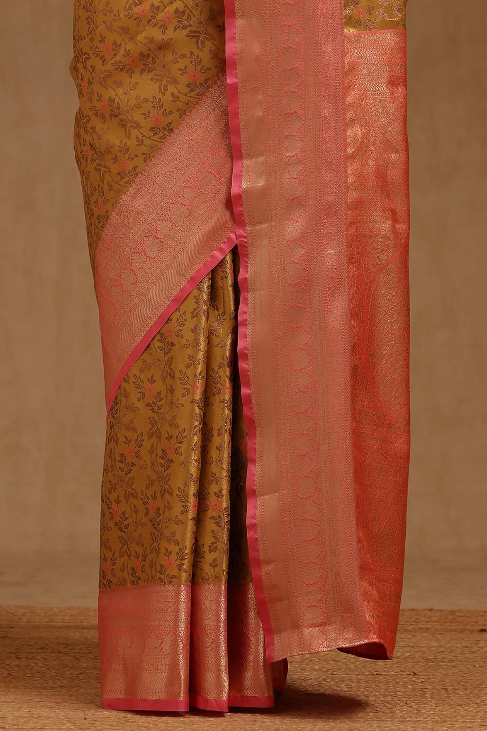 Vasthrlay Floral Saree in Classic with refined ethnic appeal