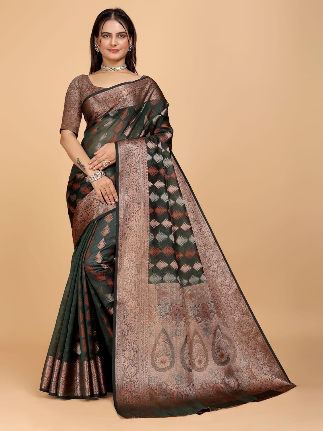 Vasthrlay Classic Ethnic Wear with elegant organza styling