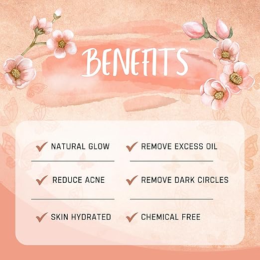Havintha - Natural Blooming Face Pack-Powder Jar - Deep Cleansing - PUSHMYCART