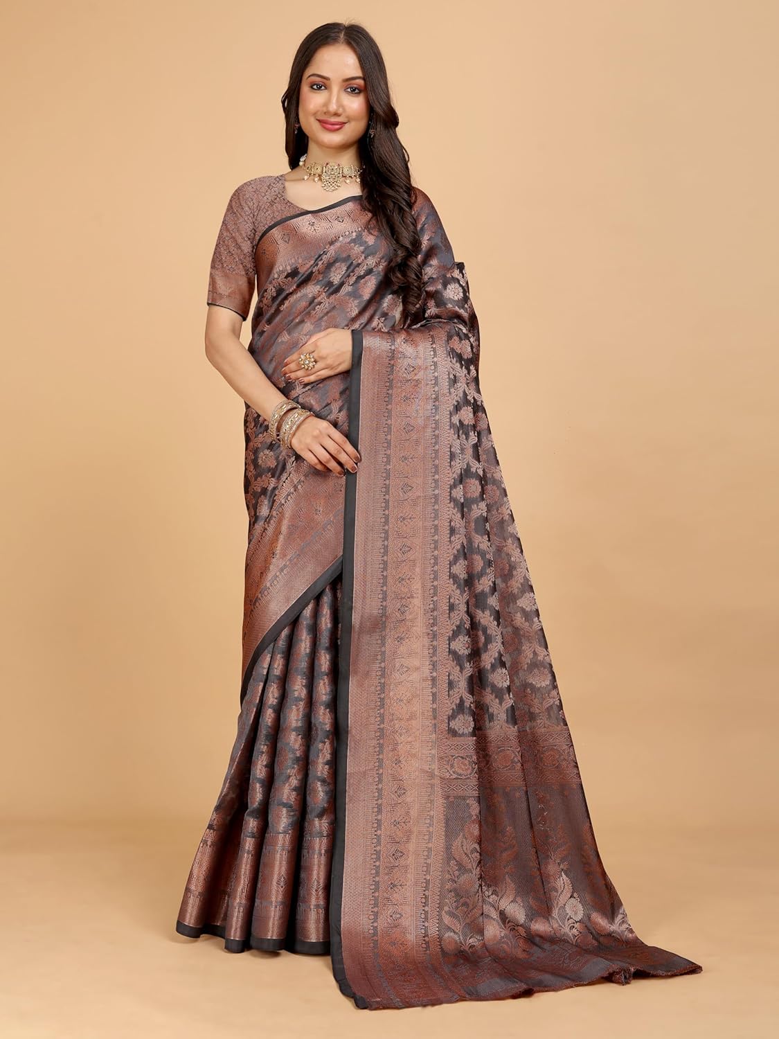 Vasthrlay Classic Ethnic Wear with elegant organza styling