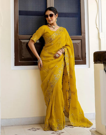 Vasthrlay Embroidery saree design in Maroon traditional style