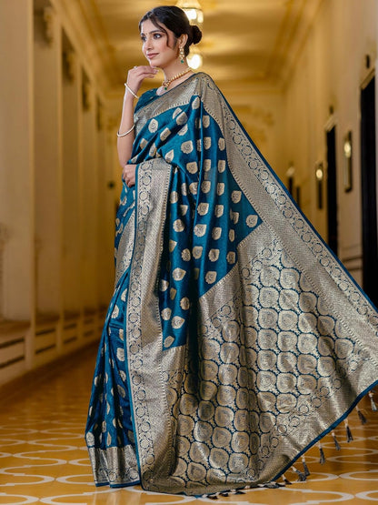 Vasthrlay Mustard saree with Womens styling and ethnic look