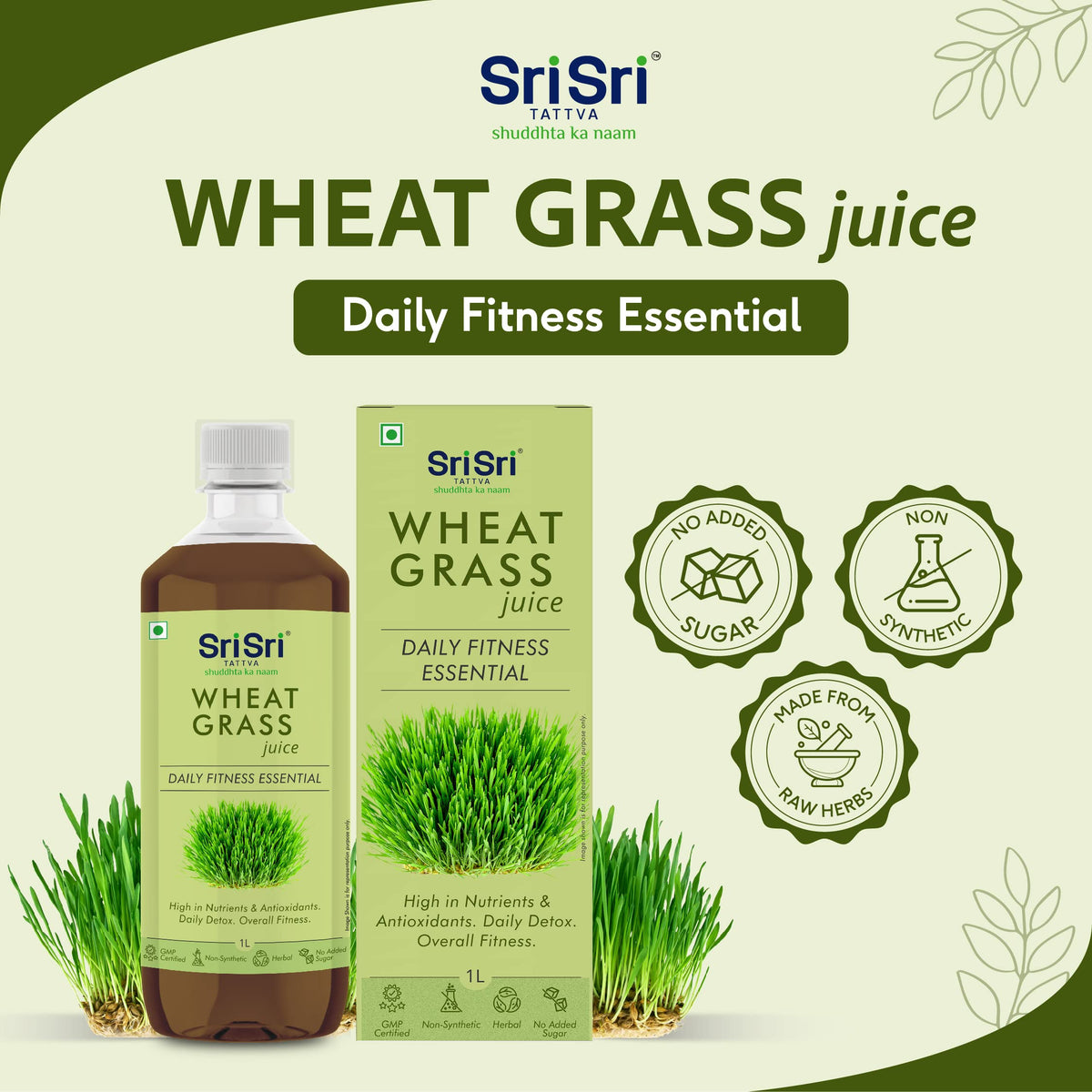 Sri Sri Tattva Wheat Grass Juice 