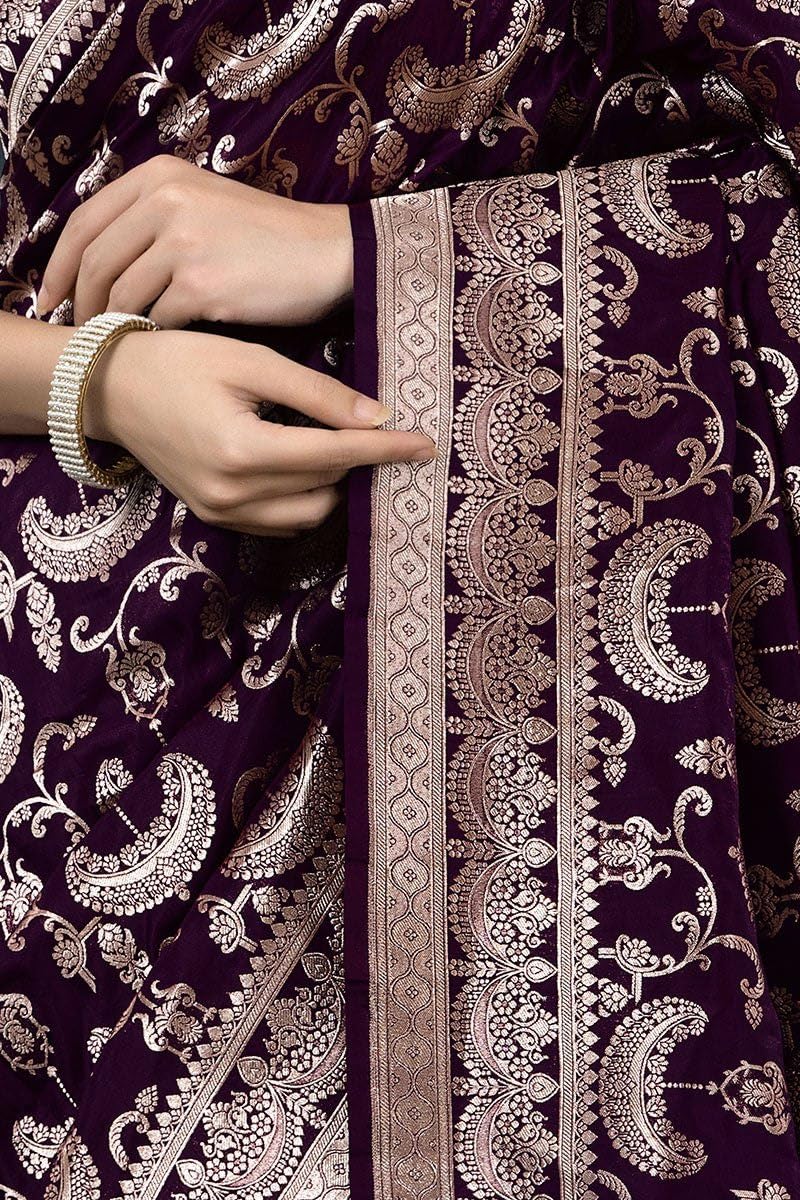 Vasthrlay Classic Traditional Saree for wedding and party wear styling