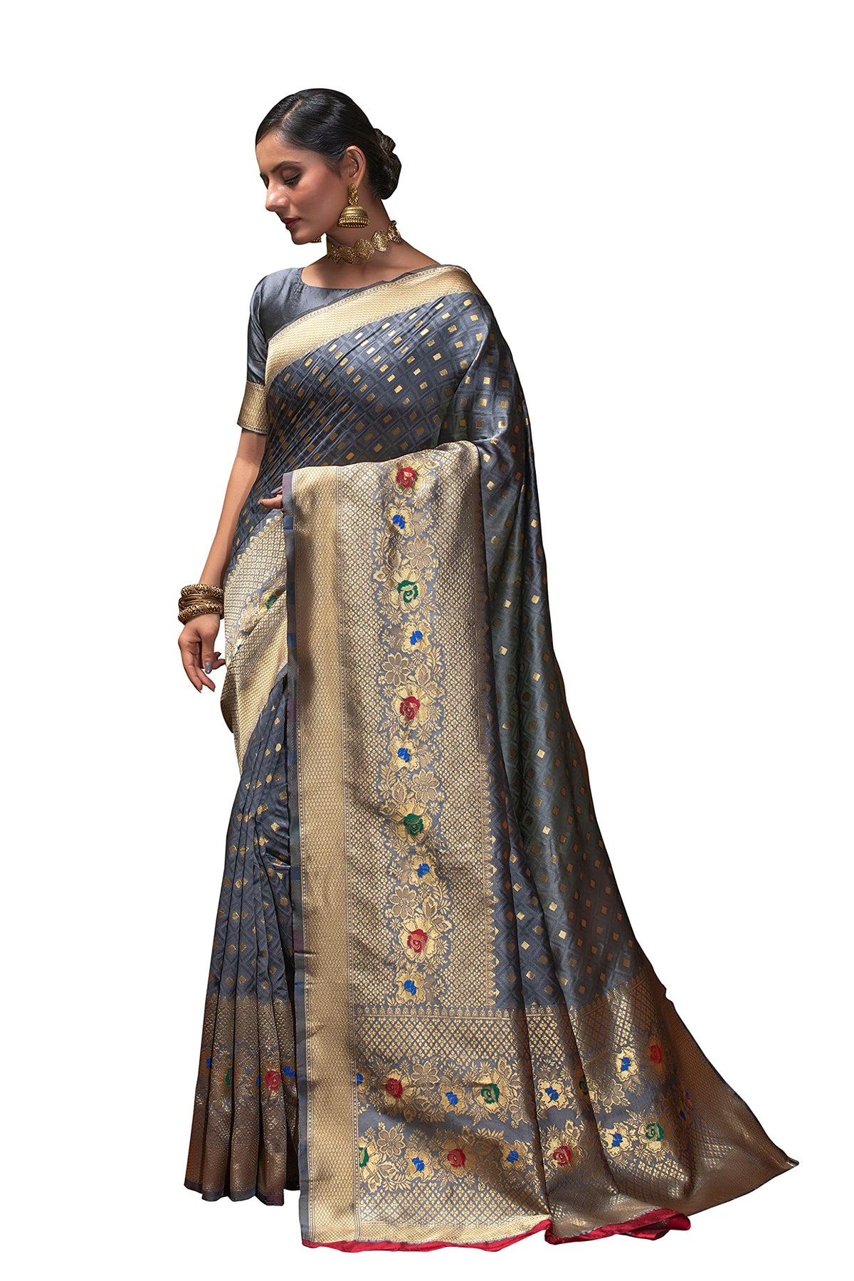 Vasthrlay Classic Ethnic Designer Saree for festive ethnic occasions
