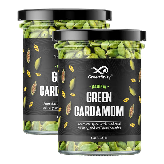 GreenFinity Whole Green Cardamom (Elaichi)