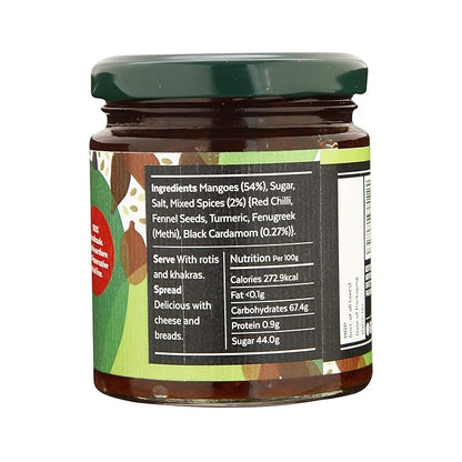 Aamra Homemade Mango and Cardamom Chutney - PUSHMYCART