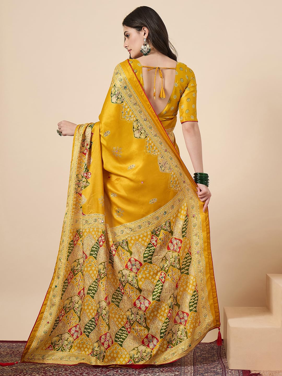 Vasthrlay Classic Ethnic Wear with elegant bandhani chiffon styling