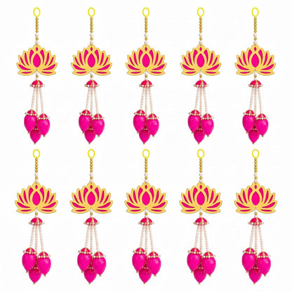 Jeevan Handicraft Pearl Bead Lotus Hanging