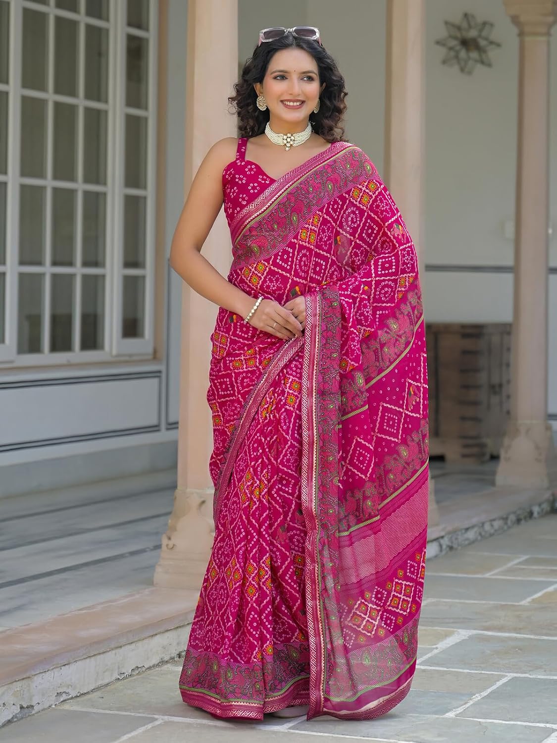 Vasthrlay Navy Blue Traditional Saree with elegant ethnic styling