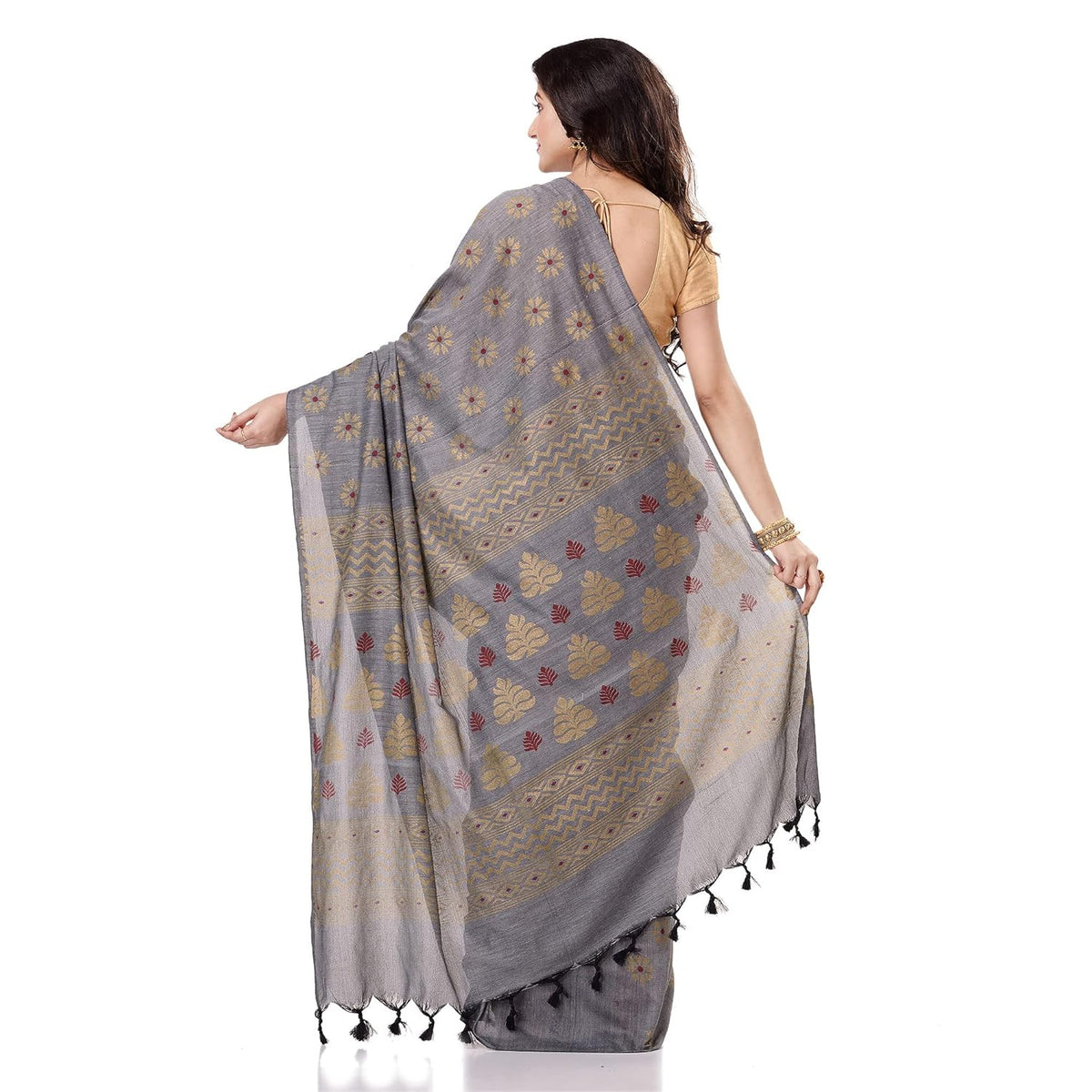 Vasthrlay Classic Traditional Saree with elegant Georgette styling