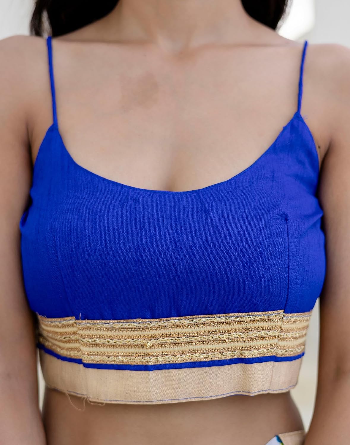 Vasthrlay Georgette saree in Multicolor colour for festive occasions