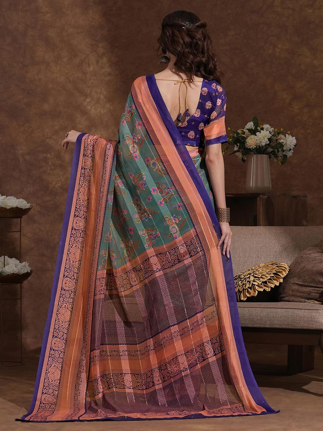 Vasthrlay Classic Traditional Saree for wedding and party wear styling