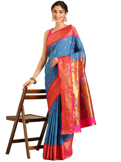 Vasthrlay Bottle Saree with elegant silk and traditional styling