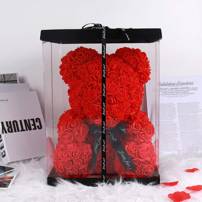 Rose Teddy Bear on Every Flower Bear
