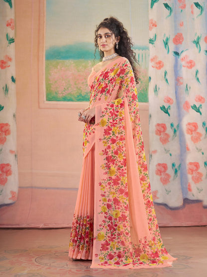 Vasthrlay Classic Traditional Saree for wedding and party wear styling