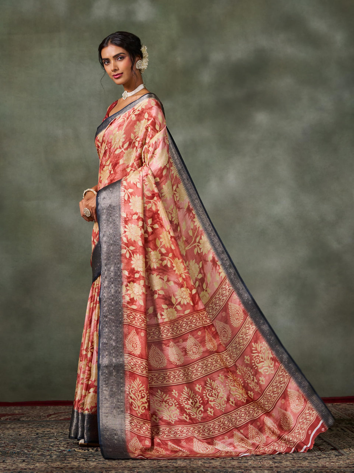 Vasthrlay Classic Traditional Saree for wedding and party wear styling