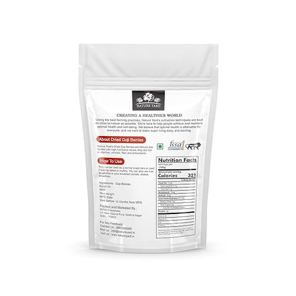 Nature Yard Organic Goji Berry Dry Fruit - PUSHMYCART