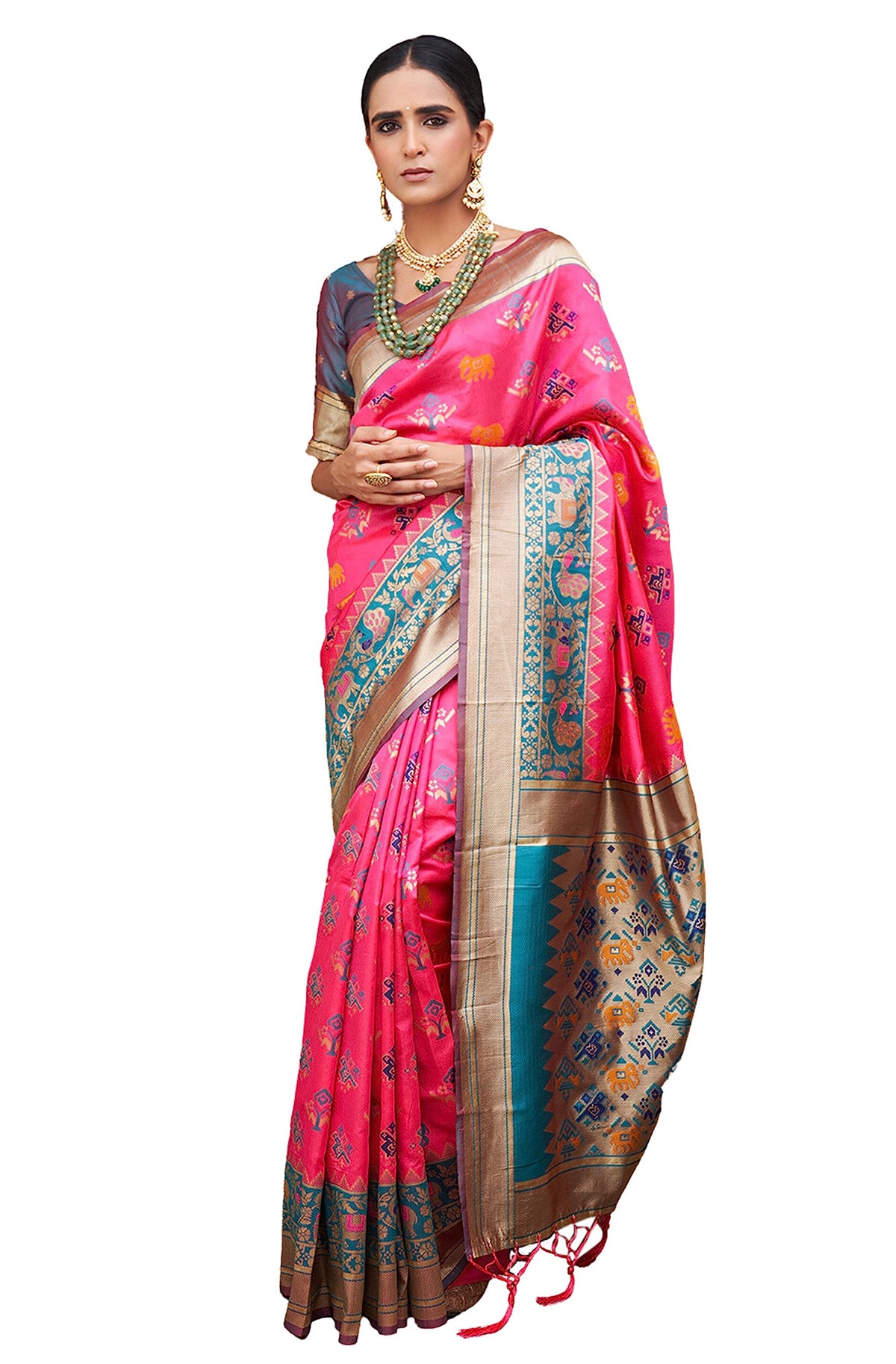 Vasthrlay Classic Cotton Traditional Saree for festive ethnic occasions