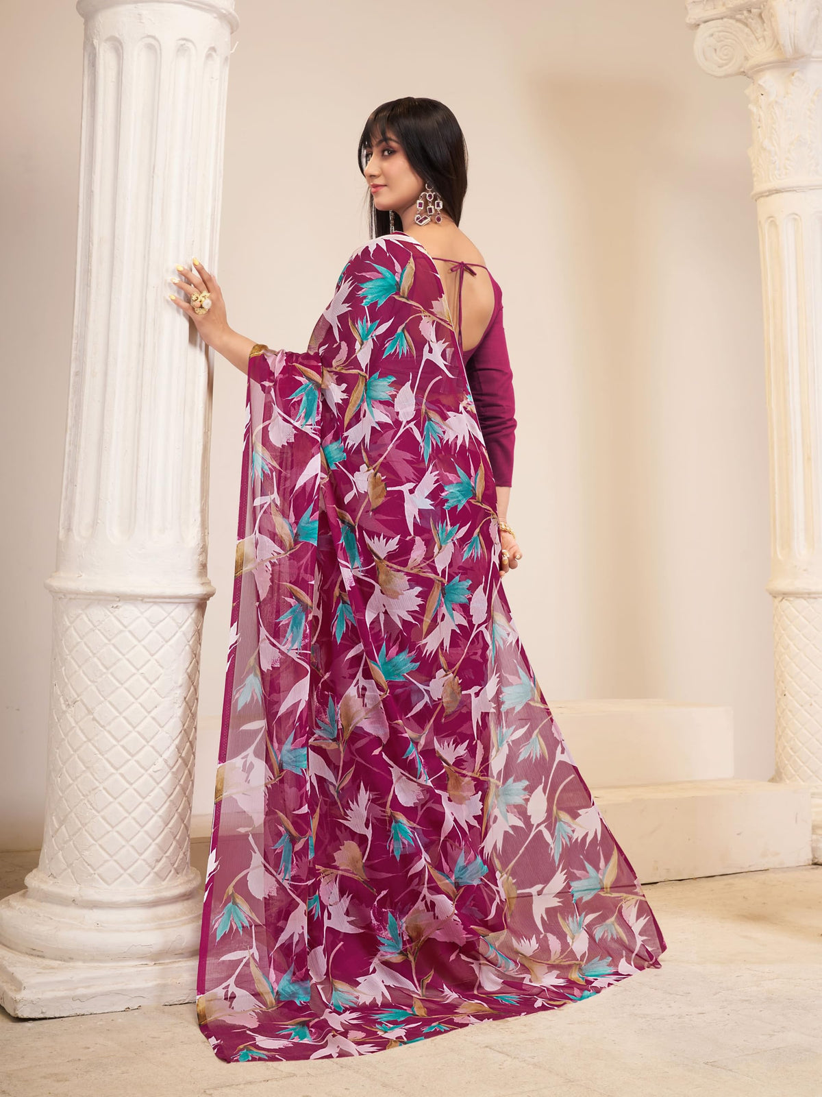 Vasthrlay Classic Traditional Saree for wedding and party wear styling