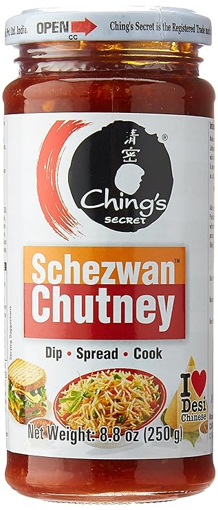 Ching's Secret, Schezwan Chutney, 250 Grams - PUSHMYCART