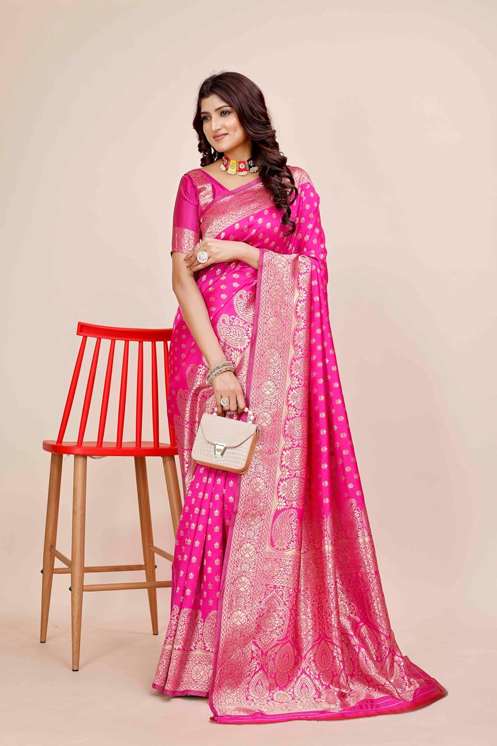 VasthrlayTraditional Saree in Classic with elegant kanjivaram silk ethnic appeal