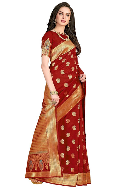 Vasthrlay Maroon Ethnic Wear for wedding and party wear styling