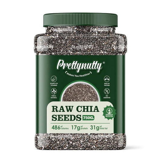 PrettyNutty Chia Seeds 750gm
