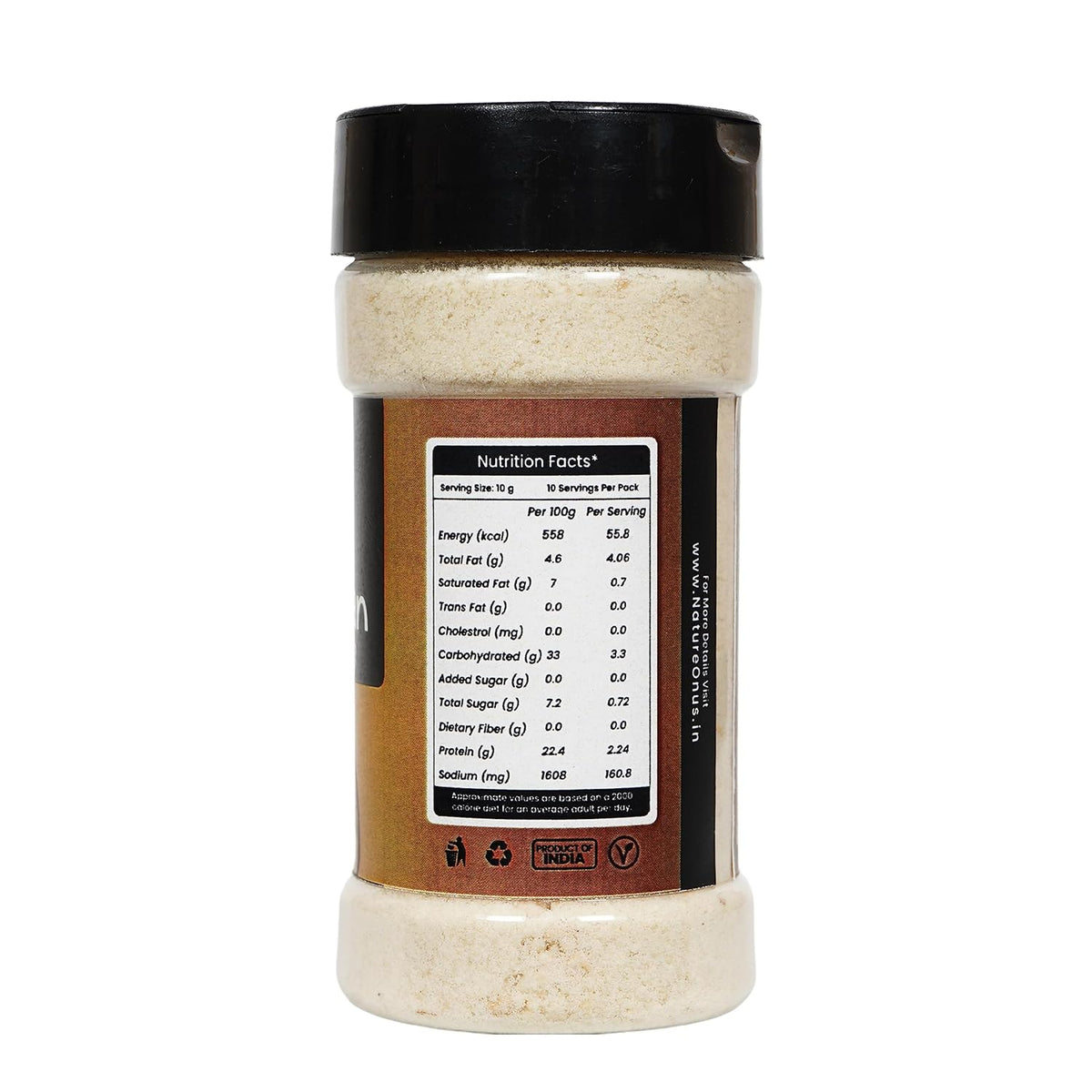 NatureOnus Vegan Parmesan Cheese Powder Seasoning