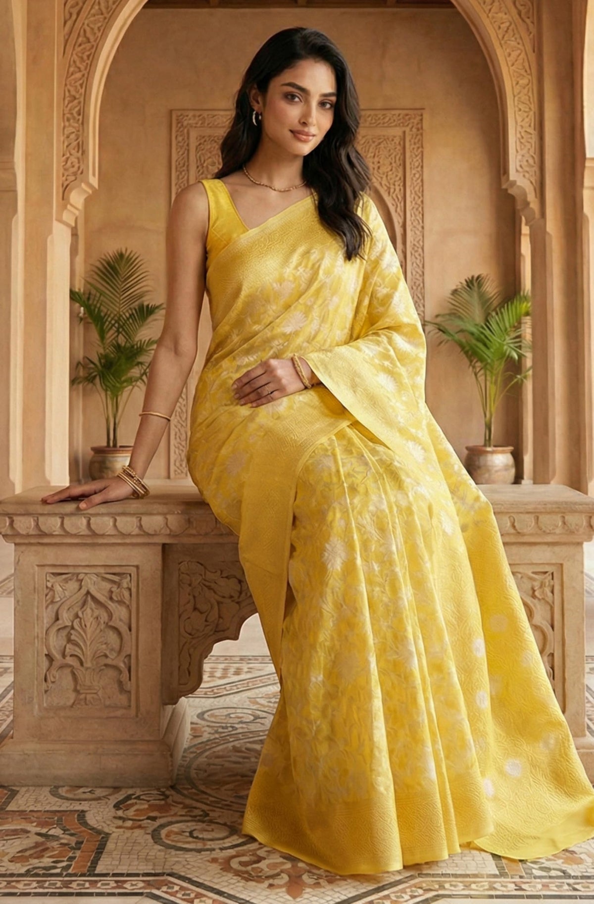 Vasthrlay Classic Traditional Saree with elegant jacquard styling